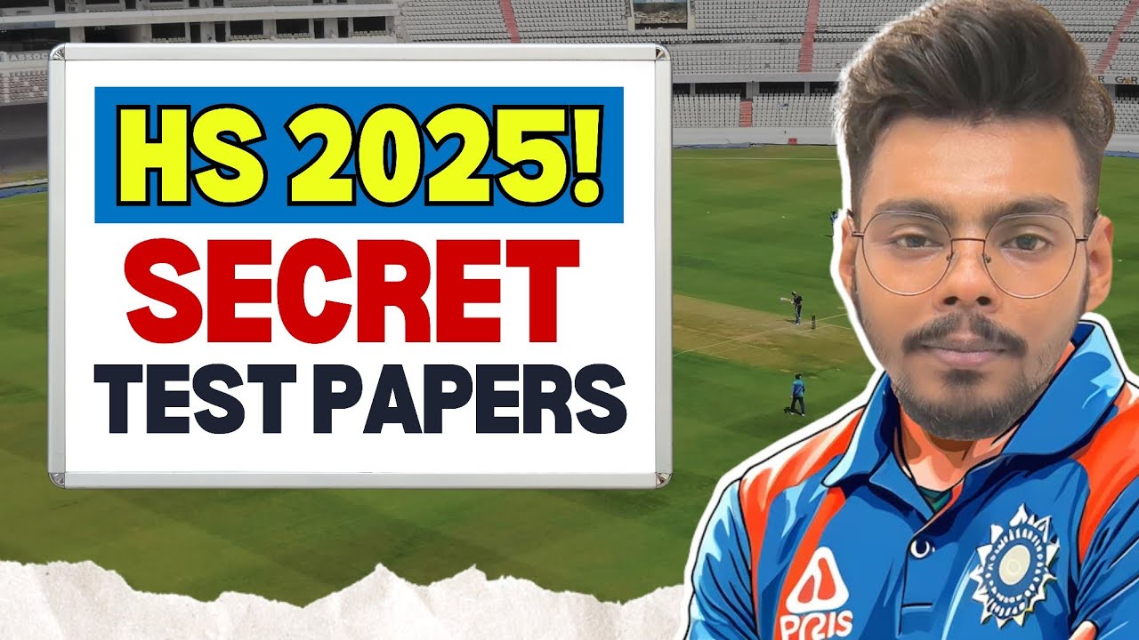 WBCHSE 2025 : Secret Test Papers For 95% in HS Exam 2025 😱🔥| Class 12 WB Board #wbchse #hs2025