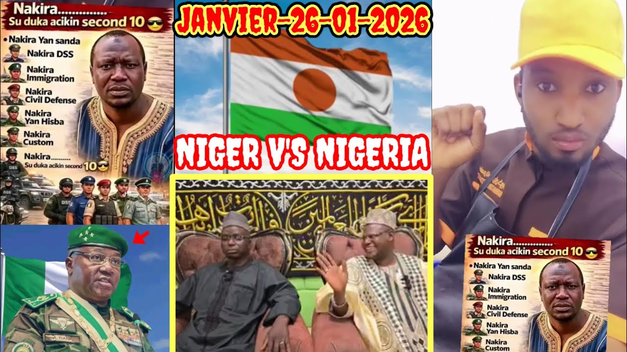 Janvier-26-01-2026/ Yahaya Masussuka Ya Mayar da Martani 👈 Yanzu Haka cece kucen Zuwan Chi Nijar 🇳🇪