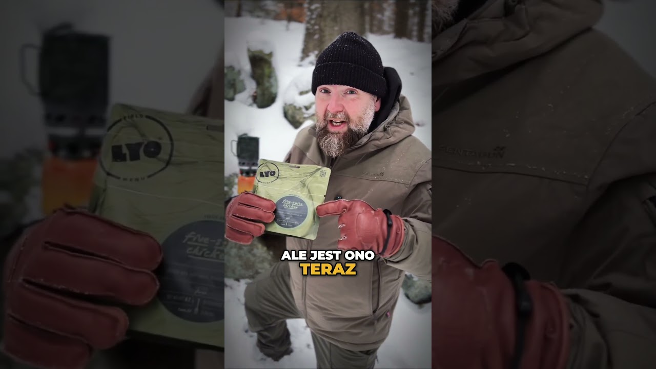 Smaczny i pożywny posiłek w terenie #shorts