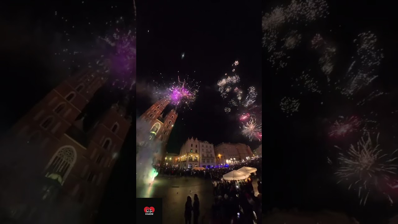 Cracovia piazza del mercato capodanno 2025 #Cracovia,#Pologne,#VisitCracovia,#ViaggioInPolonia,