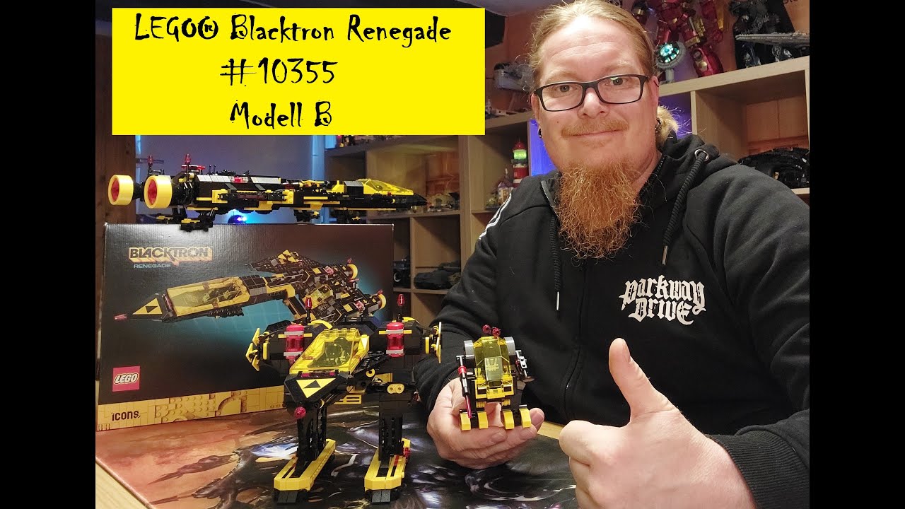 B - Modell Blacktron Renegade - Lego® Icons 10355