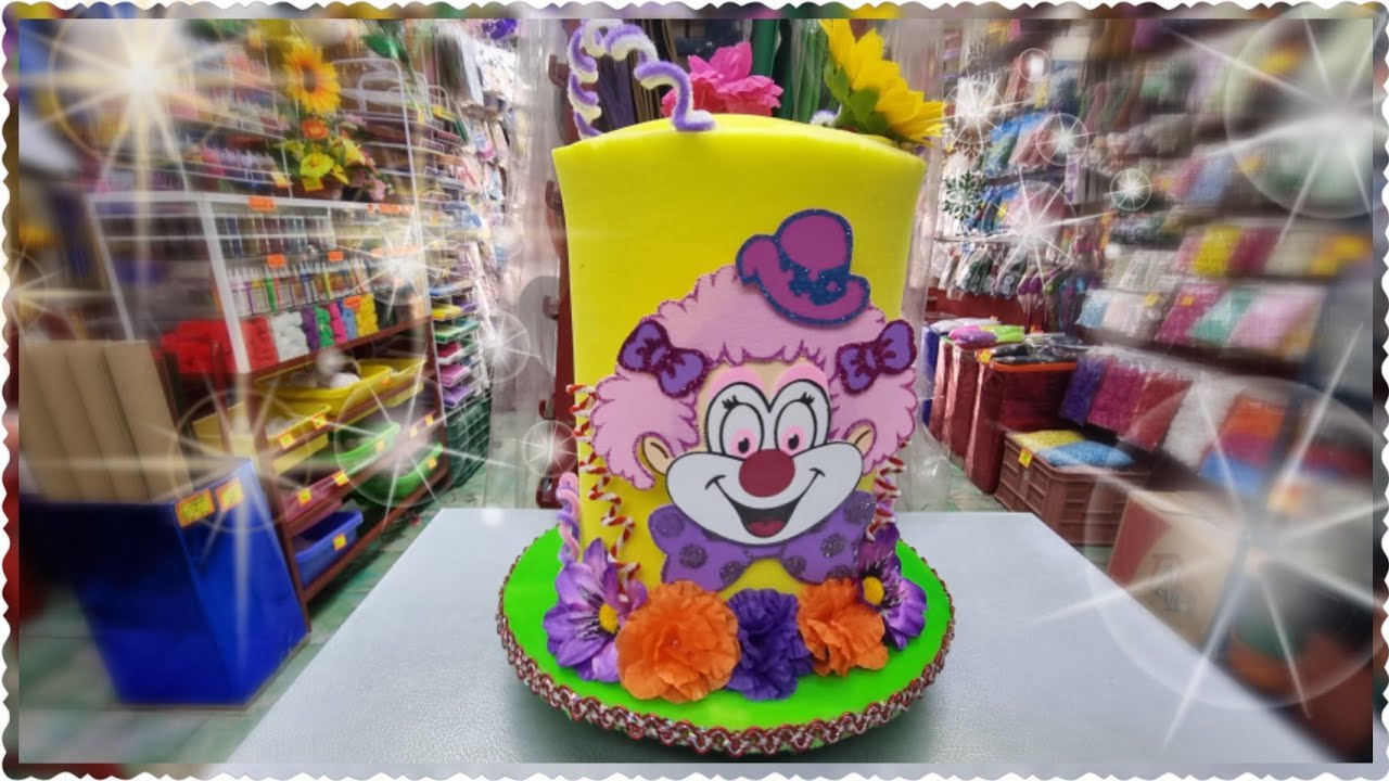 COMO PINTAR HULE ESPUMA + SOMBRERO LOCO.