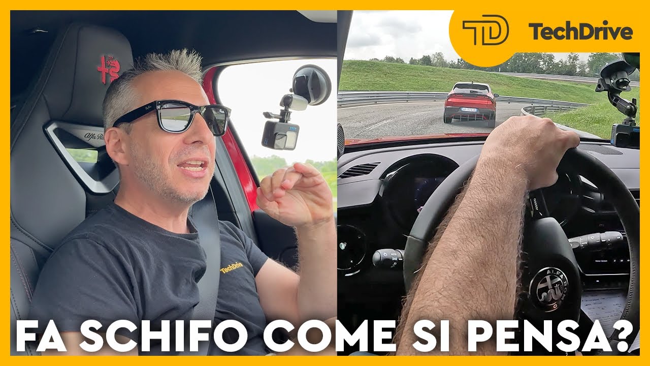 TEST DRIVE Alfa Romeo JUNIOR VELOCE 280cv su STRADA e PISTA