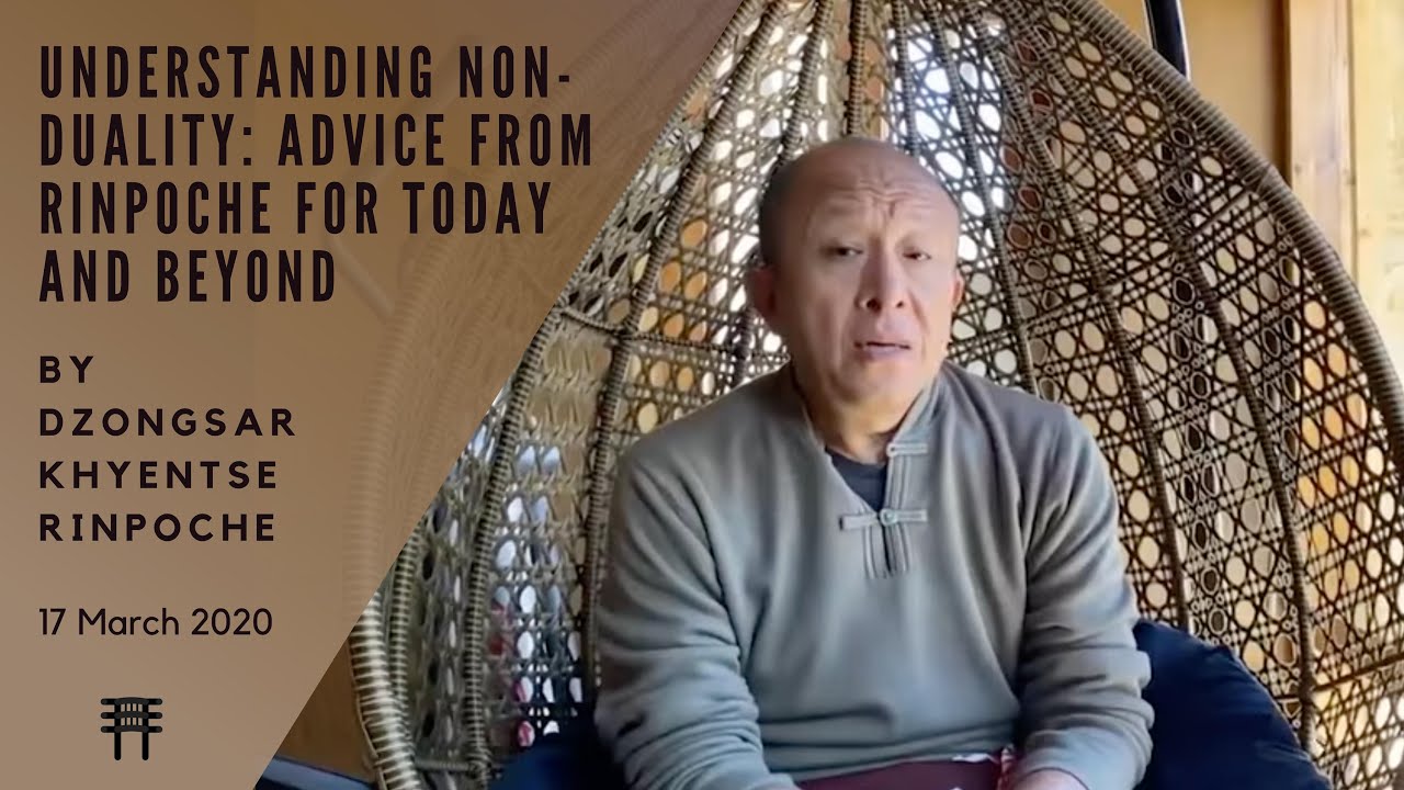Understanding Non-duality: Advice from Rinpoche for today and beyond, 17 March 2020 - Bir, India