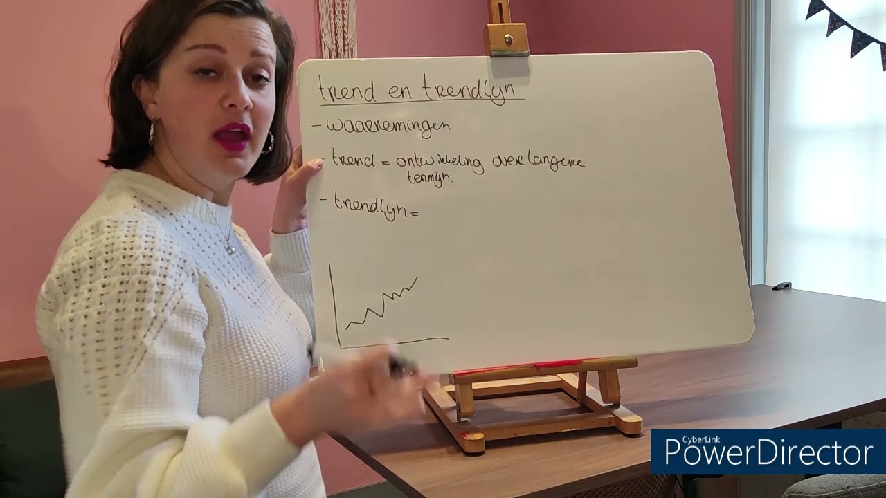 Tabellen en grafieken 7 Trend en trendlijn