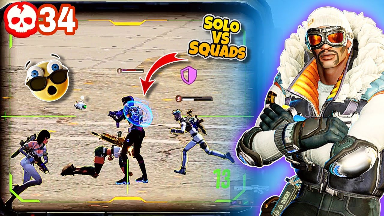 34 Kill Watchman Solo Squad - Farlight 84 Gameplay (Aroidking)