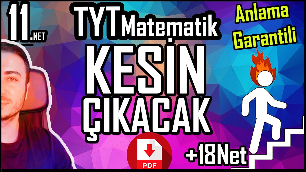 TYT Matematik Kesin çıkacak sorular/ 11.NET (Mutlak Değer)