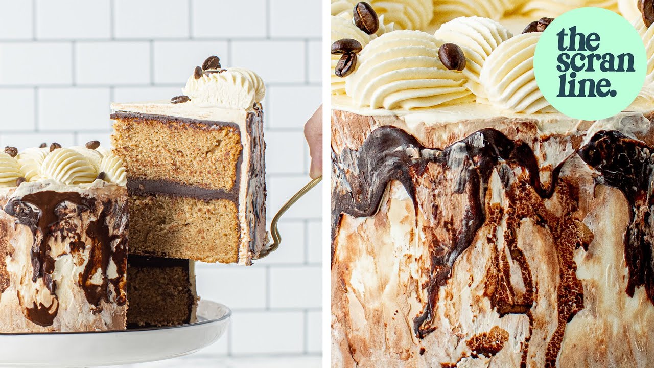 INDULGENT Vietnamese Ice Coffee Cake - The Scran Line