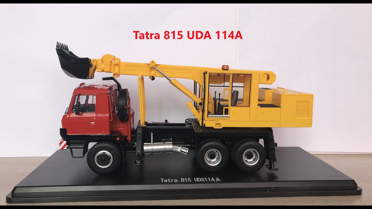Обзор модели от SSM Экскаватора-планировщика UDS-114A (на шасси Tatra 815)