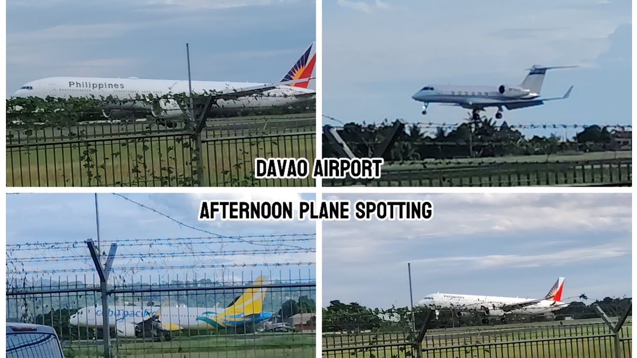 Davao Airport: Plane Spotting #1