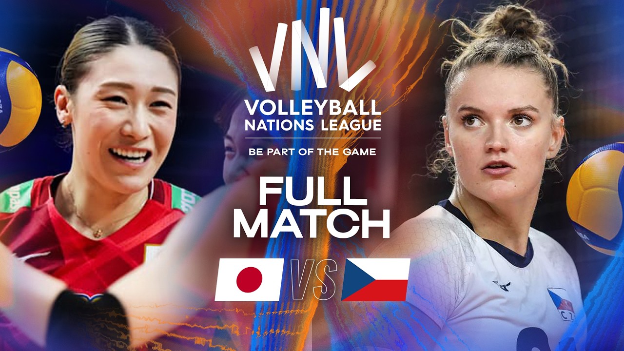 Japan 🇯🇵 vs. Czechia 🇨🇿 | VNL 2025 - Full Match | Week 2