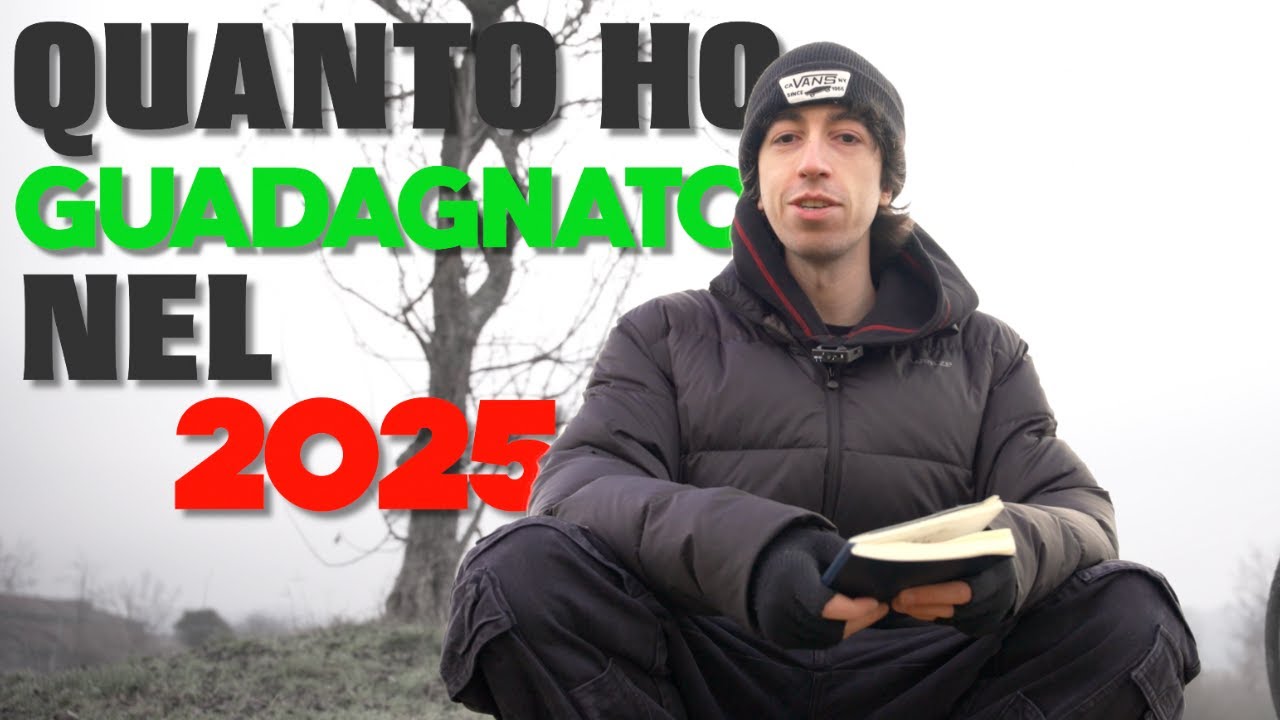 Quanto ho GUADAGNATO quest'anno? (recap 2025 + propositi 2026)