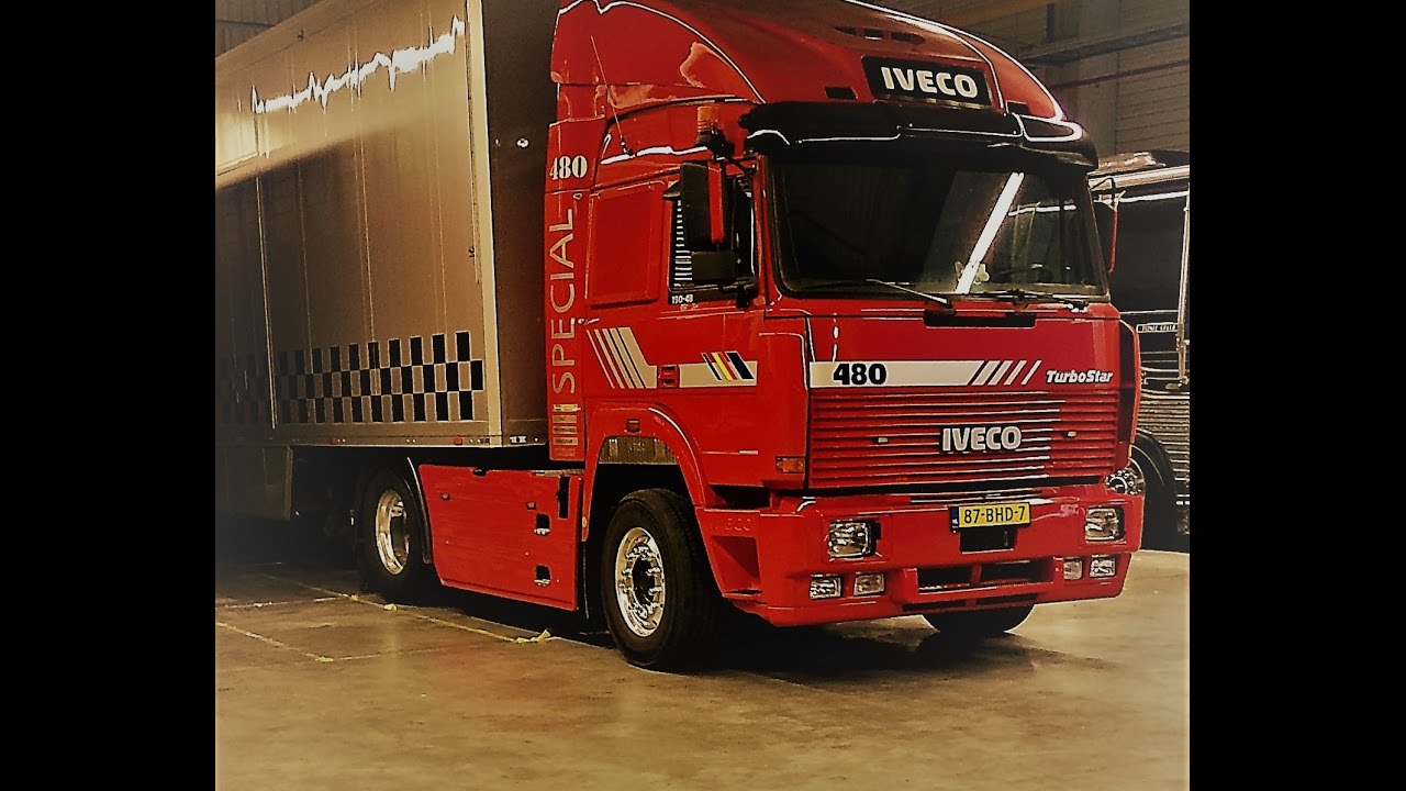IVECO Turbostar V8   engine sound and drive