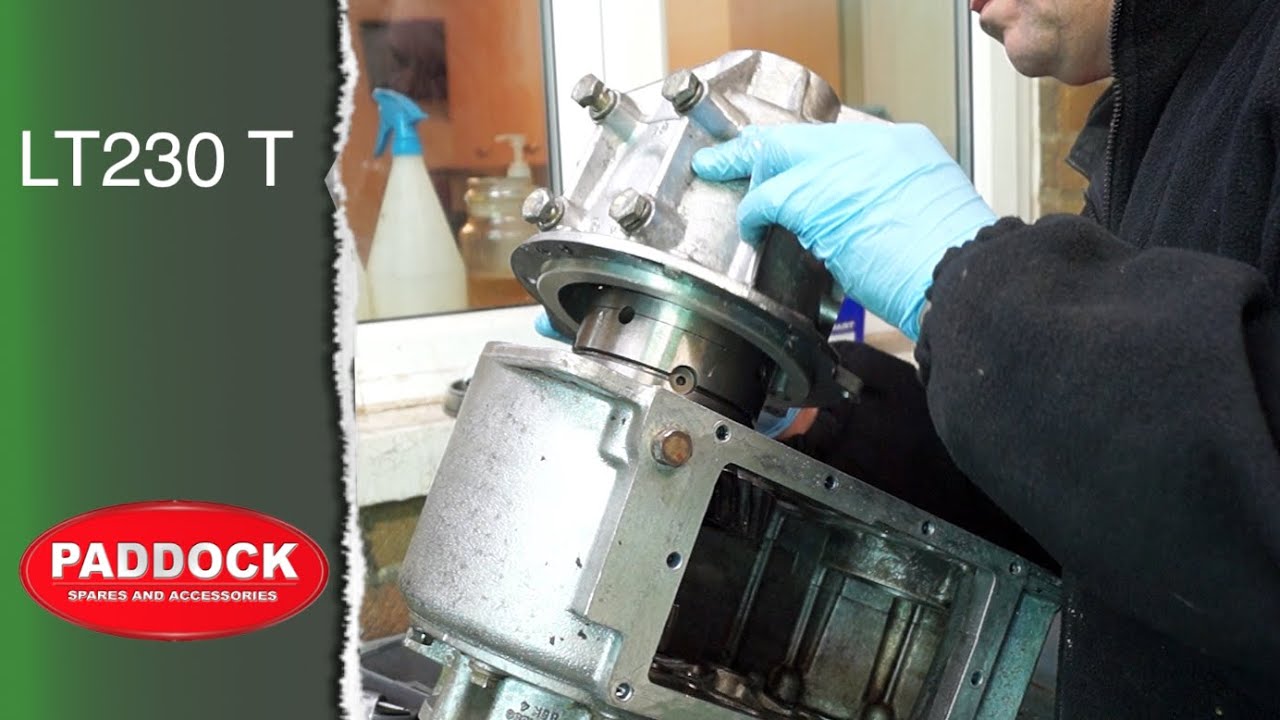 LT230 T Centre Diff Overhaul - Setting Bearing Shims.
