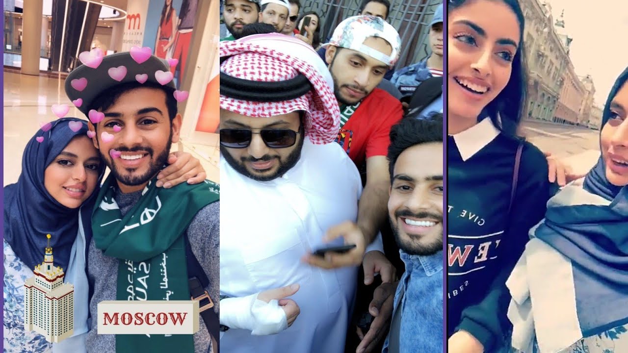 سنابات حسن وحسين بن محفوظ وحنان في روسيا