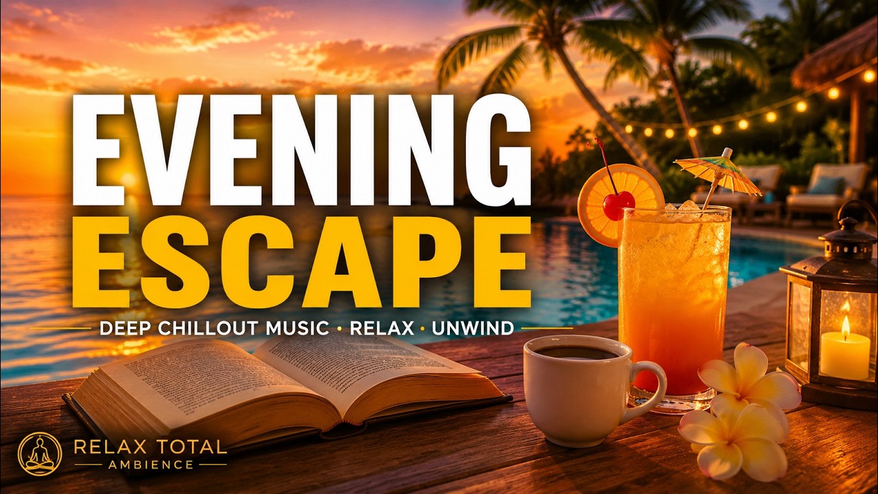 Sunset Retreat | Deep Chillout Lounge & Ocean Sounds @RelaxTotal4K