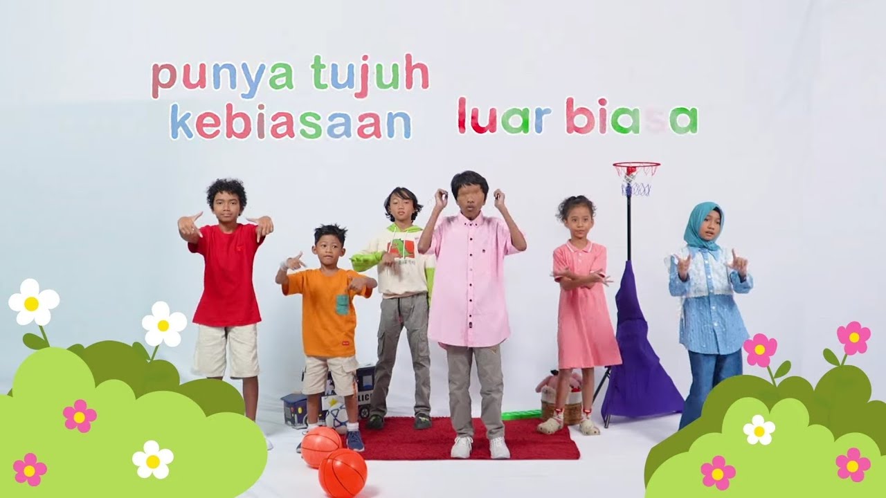 Tujuh Kebiasaan Anak Indonesia Hebat (Music Video)