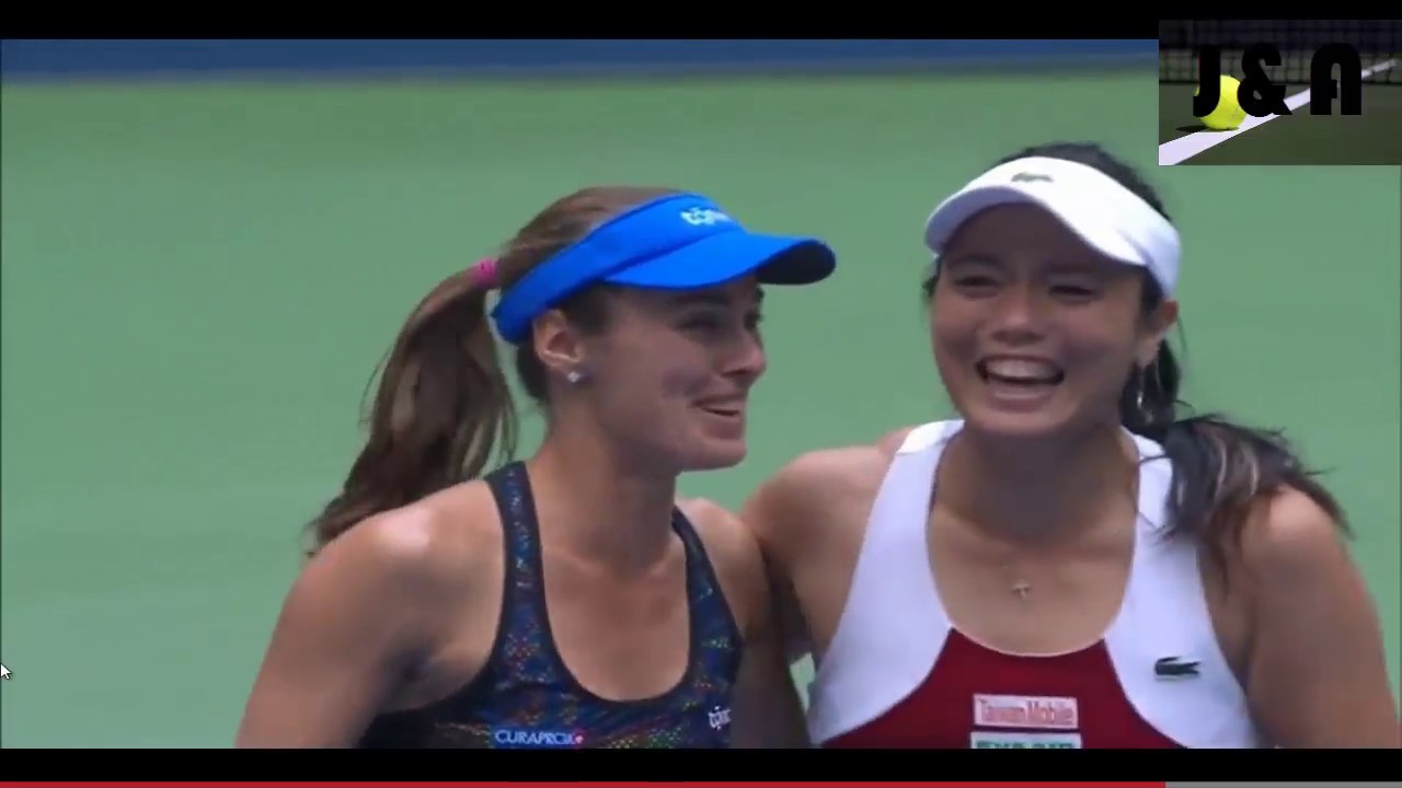 Hingis Chan Vs Hradecka Siniakova 2017 US OPEN DOUBLES FINAL