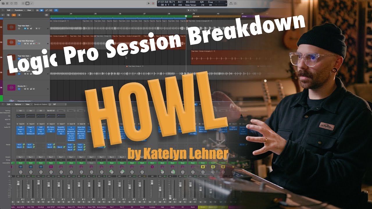 Logic Pro Session Breakdown of 