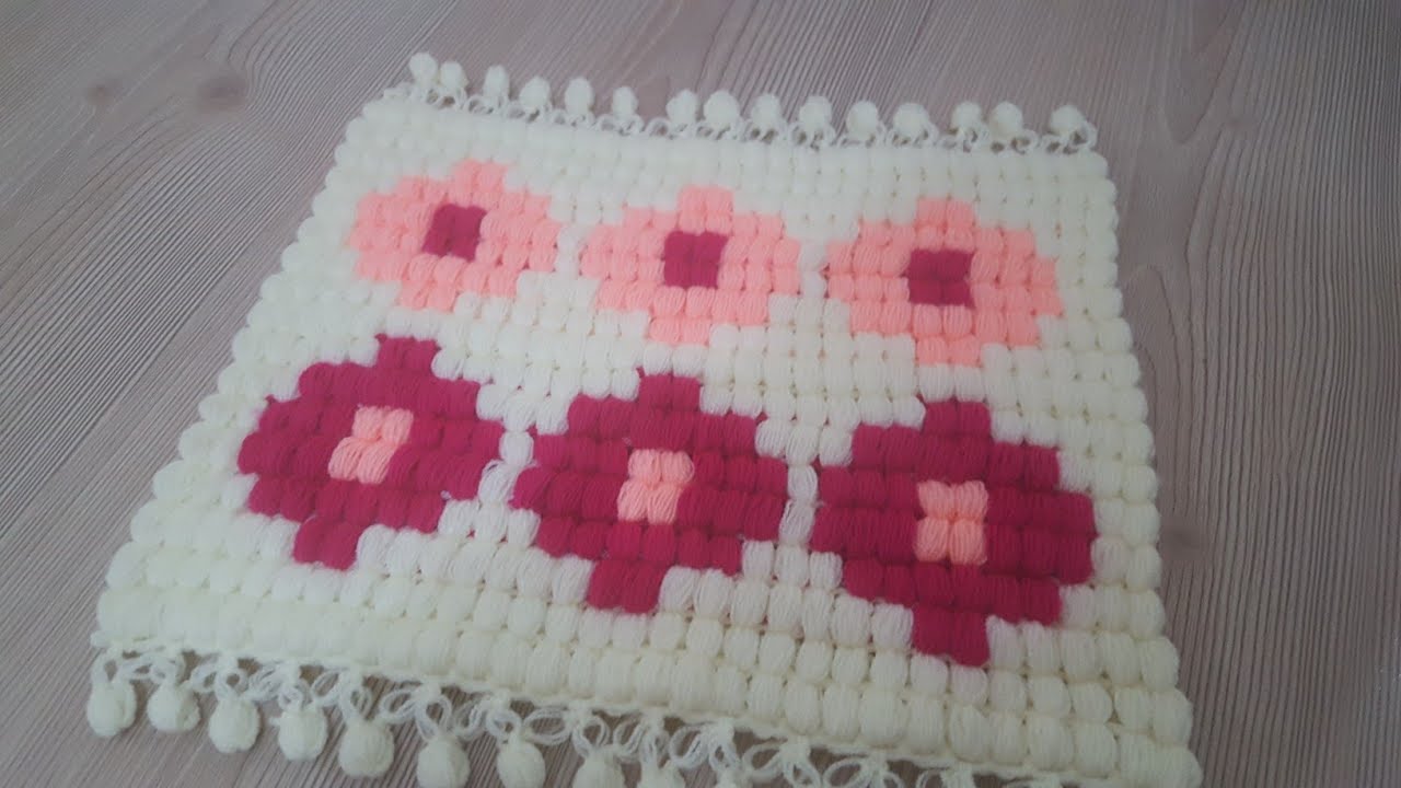 Kilim Desenli Lif Yapımı