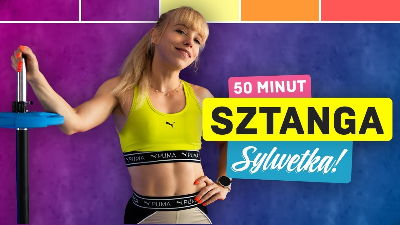 TRENING ZE SZTANGĄ LUB HANTLAMI | FULL BODY TRENING SIŁOWY 50 MIN.  | Codziennie Fit