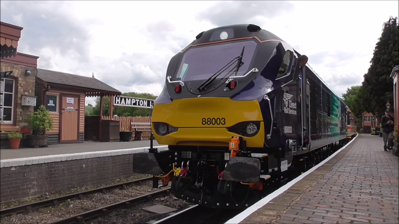 Severn Valley Railway Spring Diesel Festival 2017 - 18/05/17 - **CLASS 88!!**