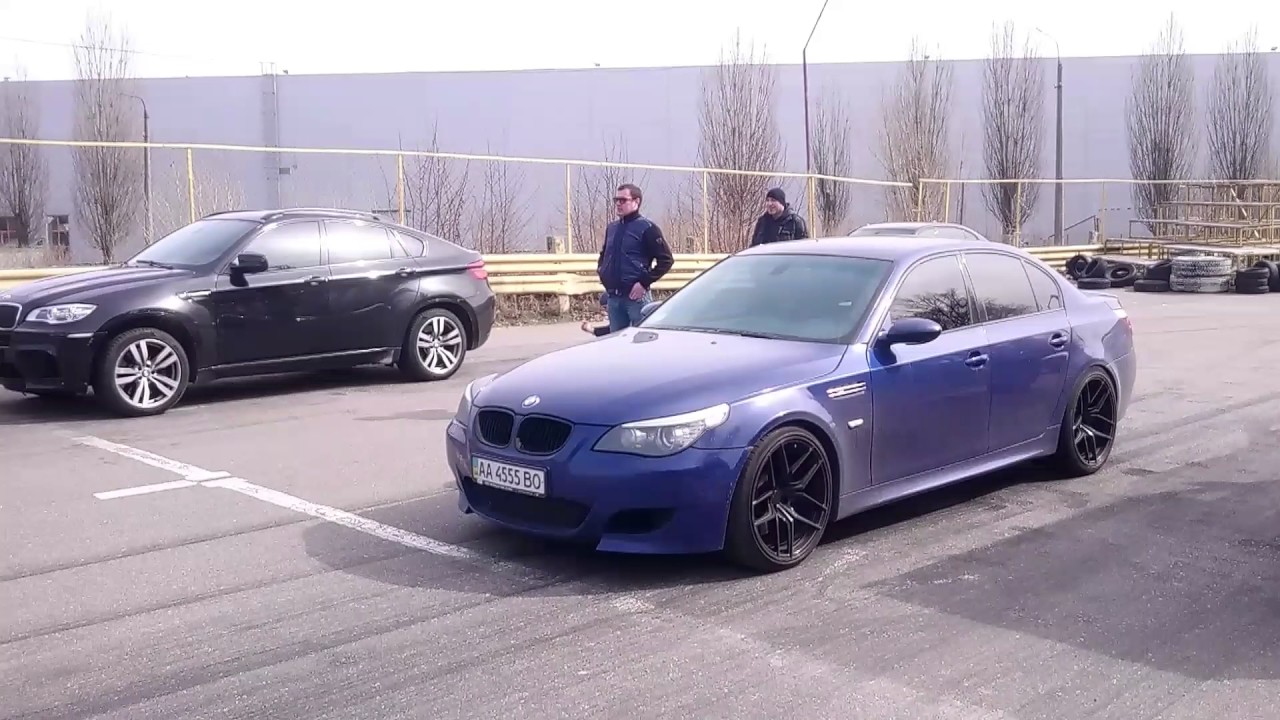 BMW E60 M5 vs BMW X6M catless