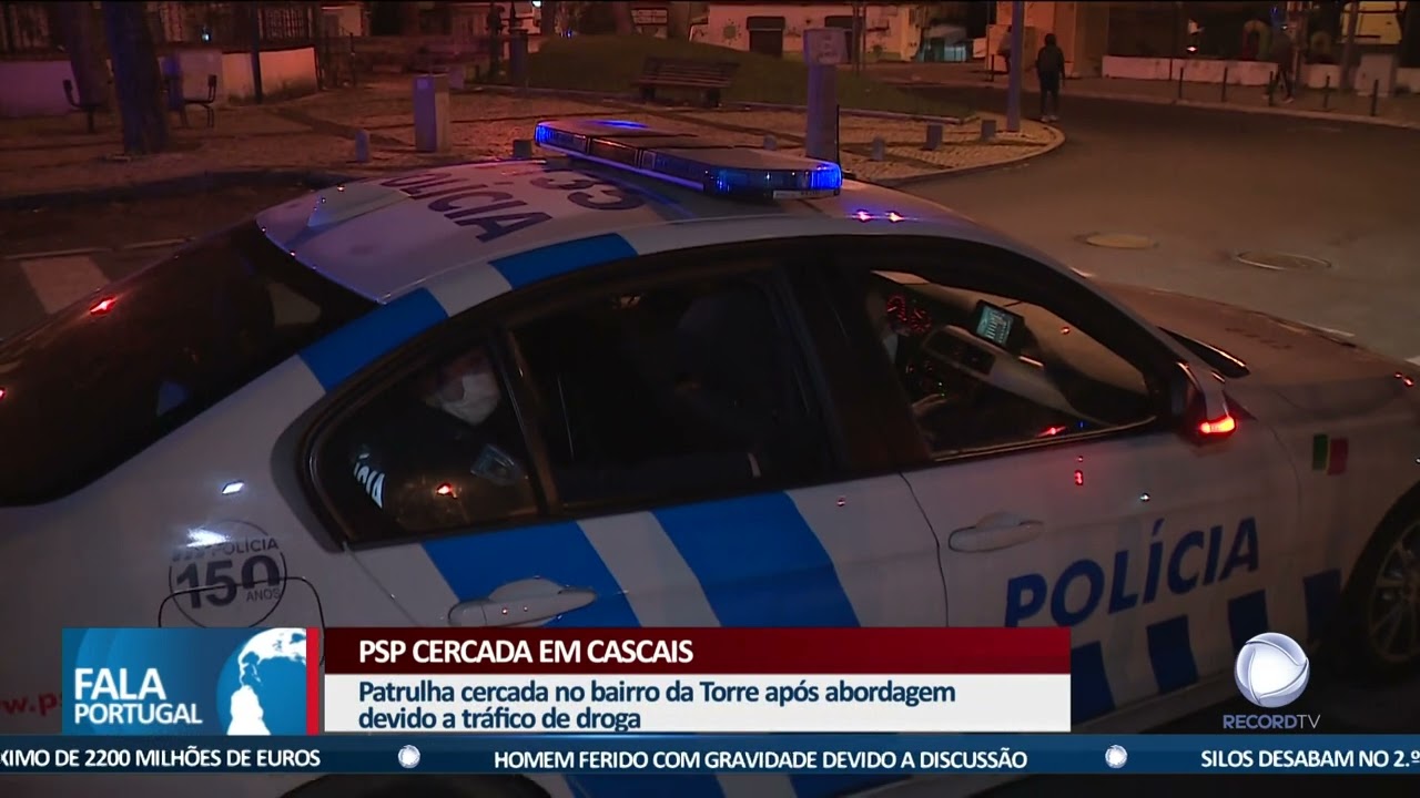 PSP cercada em Cascais