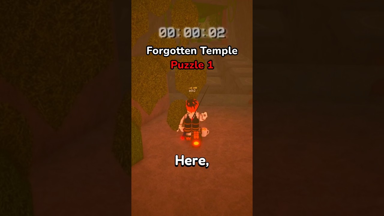 How To Complete Forgotten Temple Puzzle 1 in Fisch (ROBLOX)