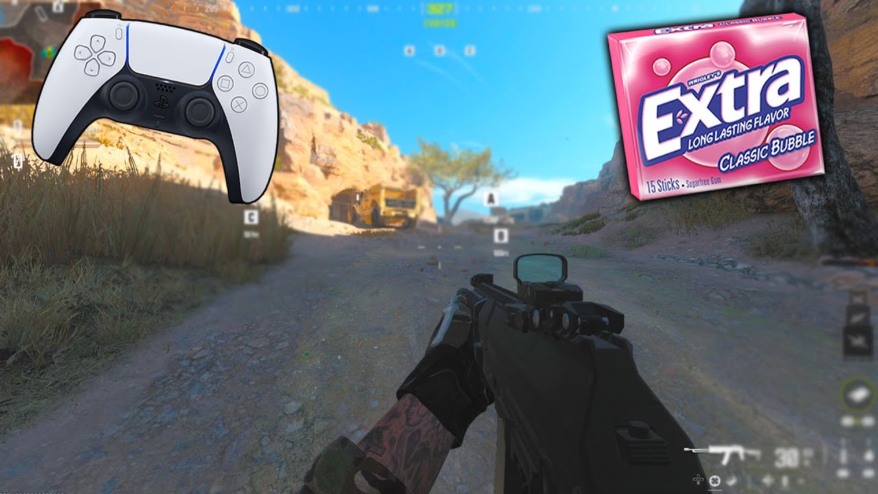 ASMR Modern Warfare 3 Gameplay Gum Chewing (Whispering & Controller Sounds)