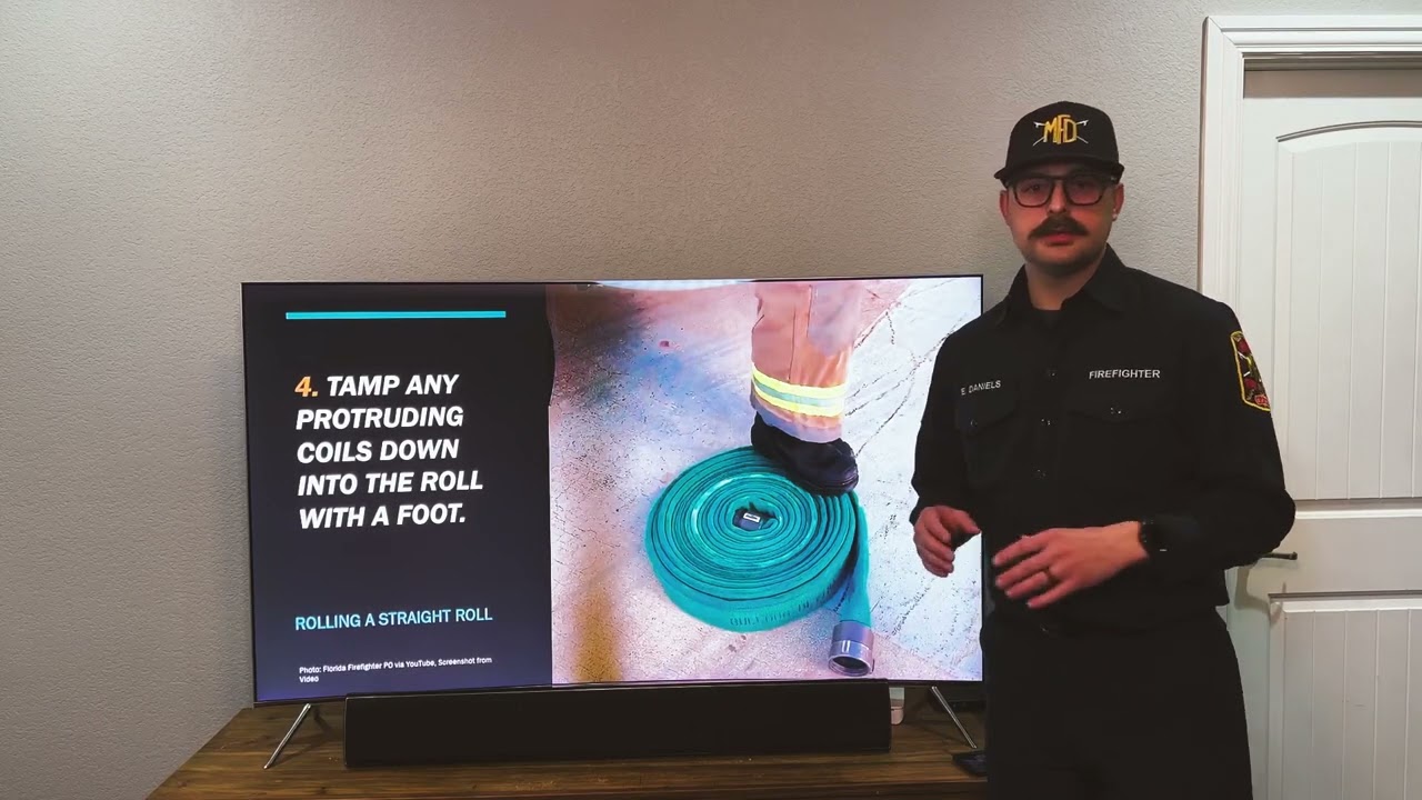 Fire Instructor I Presentation - Straight Hose Roll
