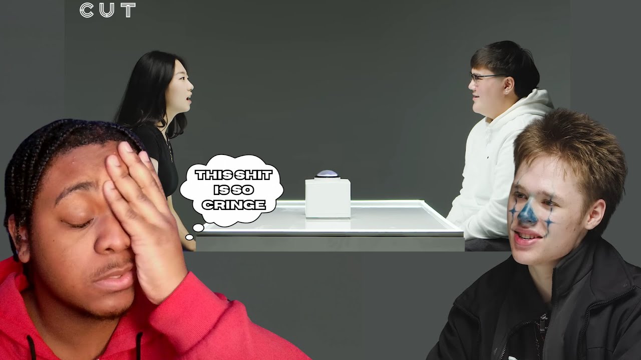 THE CRINGE IS UPSETTING ME | HIGHSCHOOLERS SPEED DATE ON THE BUTTON REACTION