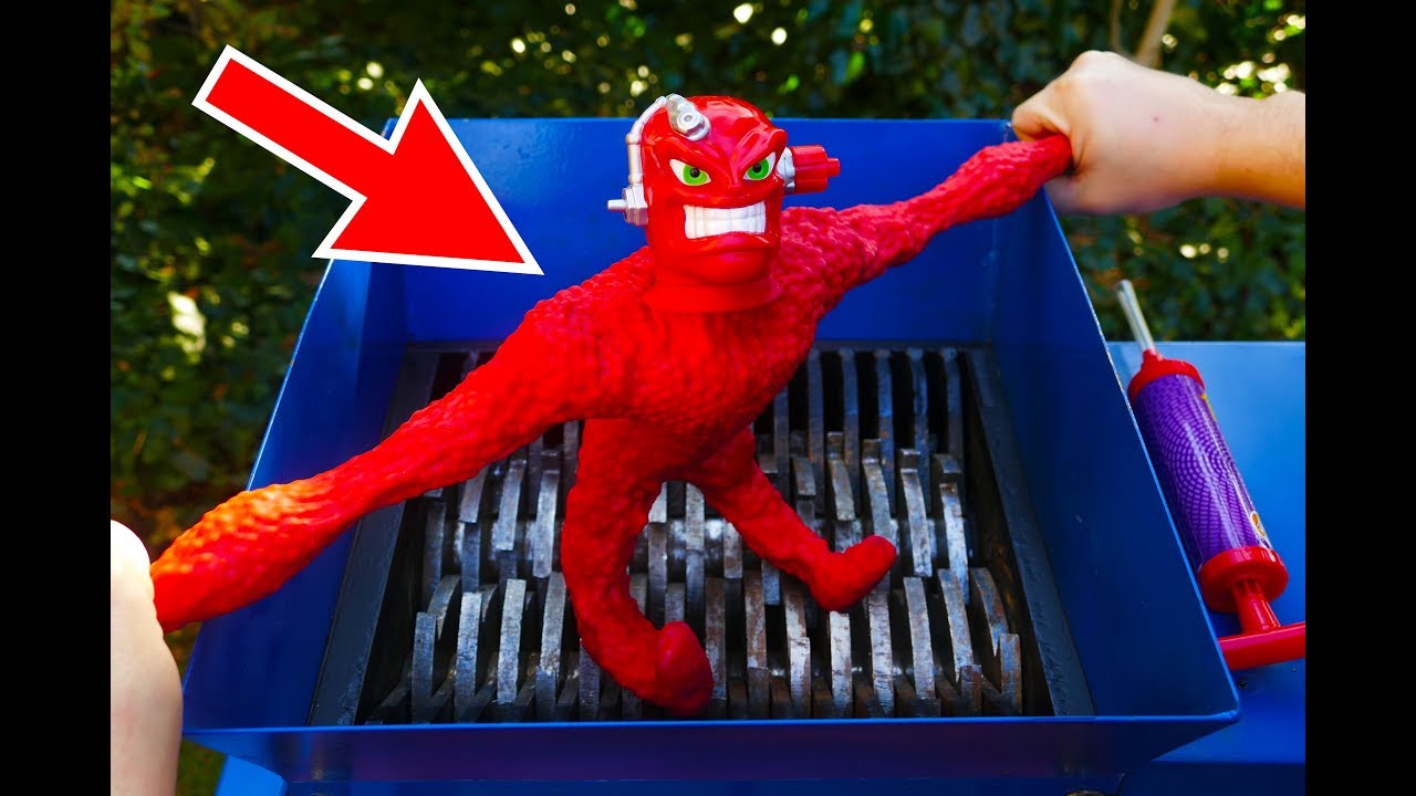 Shredding STRETCH VAC-MAN FIGURE!