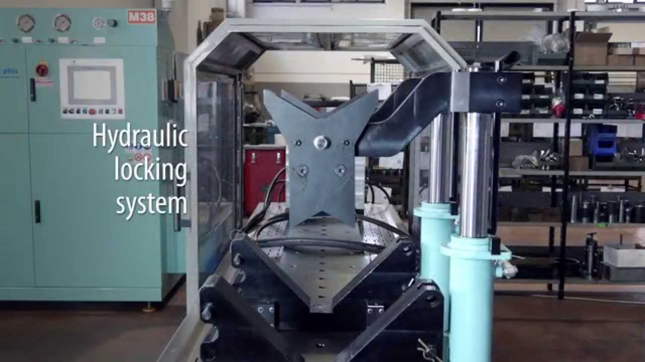 Assembly and test bench for hydraulic cylinders - model BAT- H 35-6