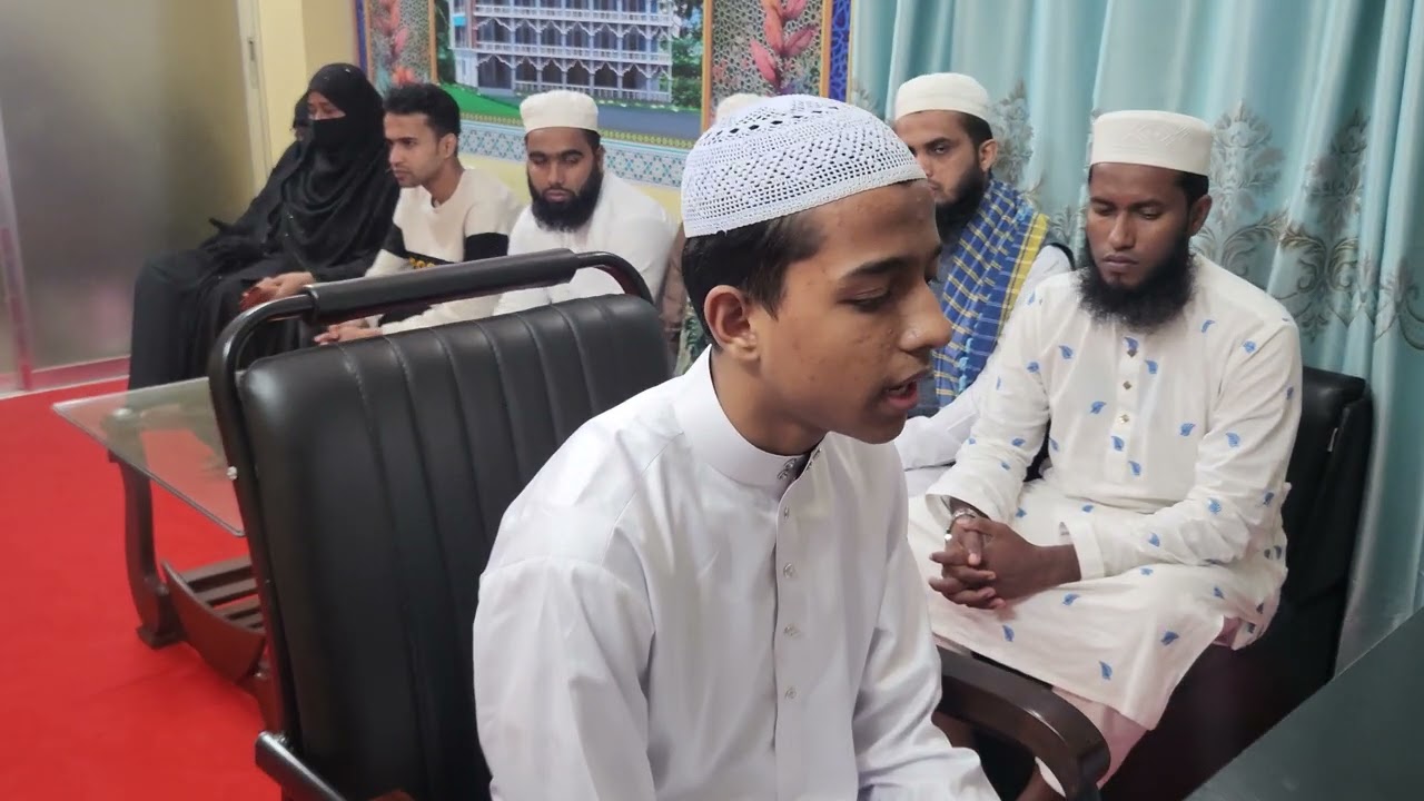 আলহামদুলিল্লাহ! আজ হাঃ হয়েছে দাগনভূঞার  জগতপুরের সন্তান।হাঃ মাহমুদুর রহমান। হিফজ সম্পন্ন কোড ২০২৫১৮