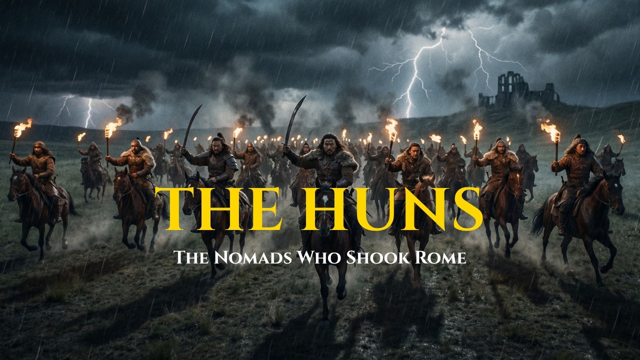 The Huns: From The Steppes to the Gates of Rome - Complete History