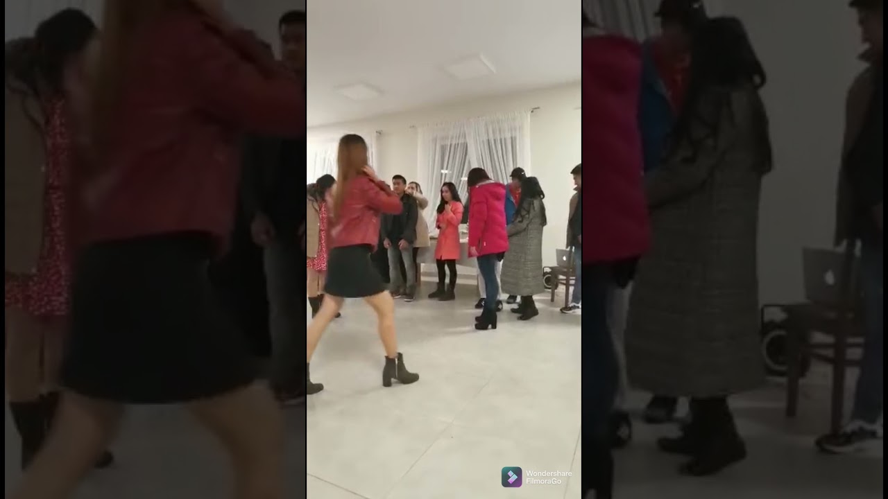 Christmas party #longest line #games