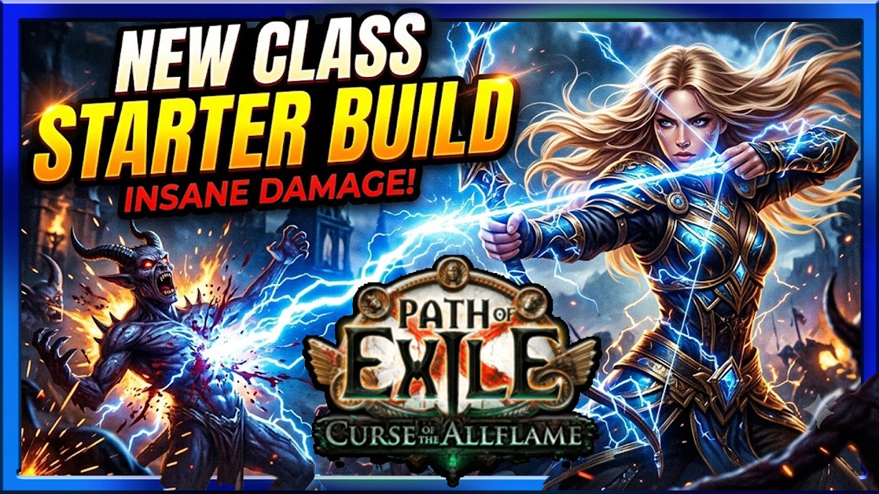 Гайд по стартовому билду для лиги Path of Exile, новый класс Luminary, Path of Exile Curse of All...