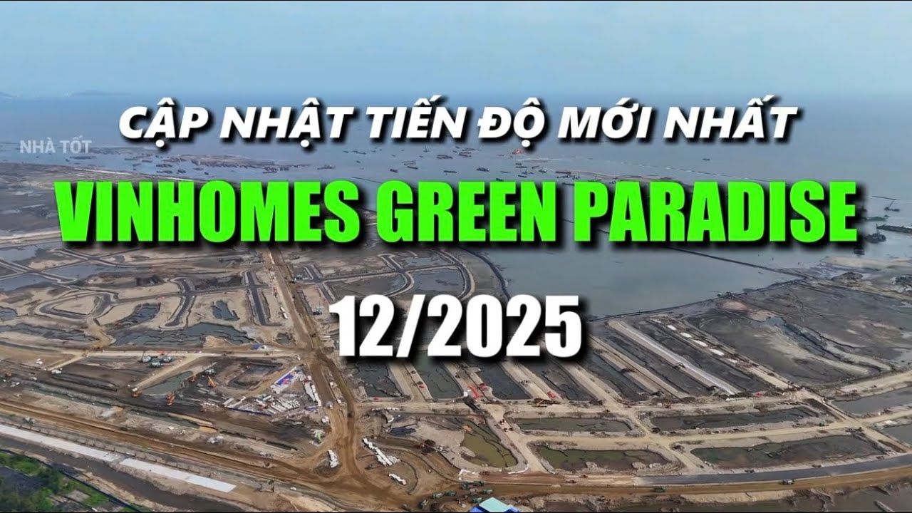 Tiến độ thi công Siêu Đô Thị Lấn Biển Vinhimes Cần Giờ tháng 12/2025
