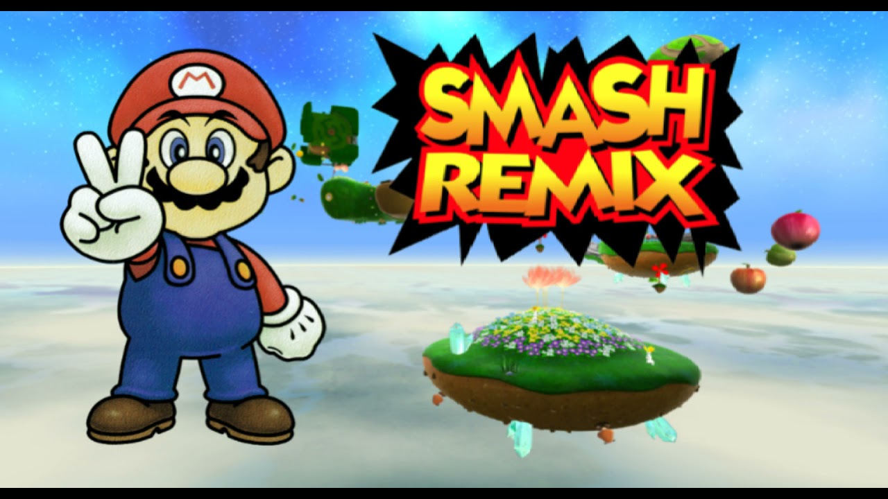 Gusty Garden Galaxy/Super Mario Galaxy Smash Remix style