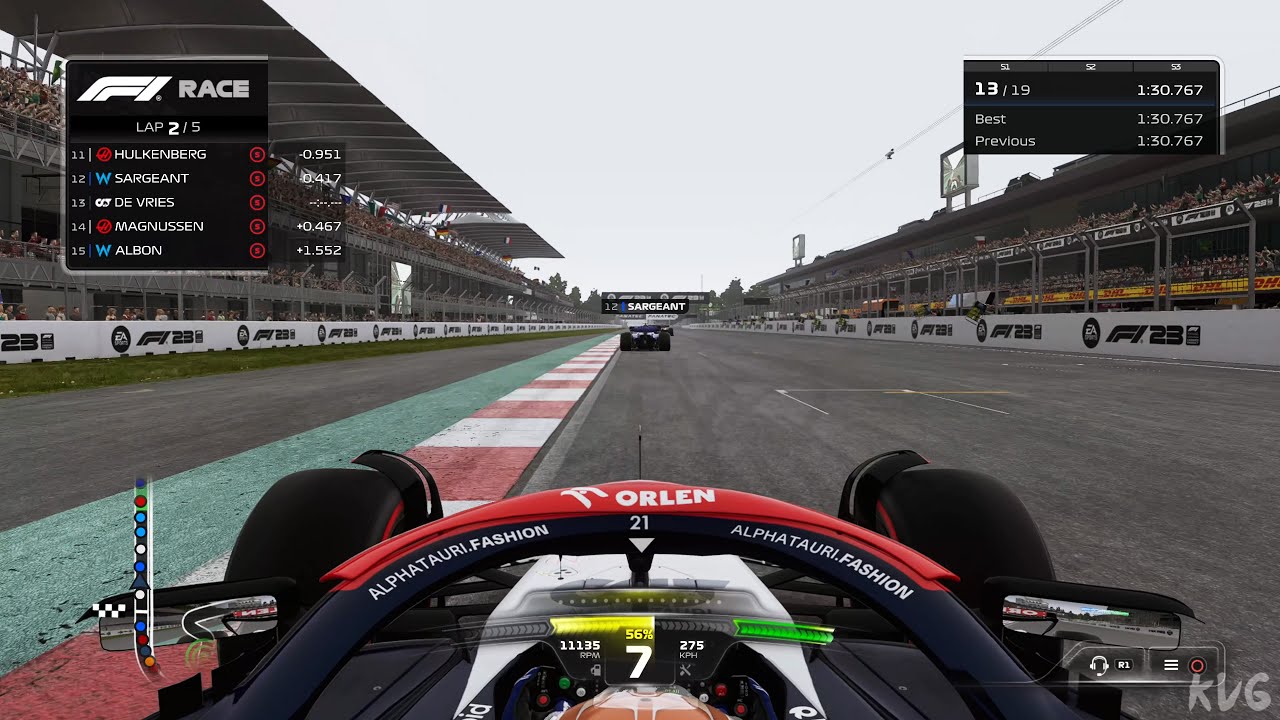 F1 23 - Nyck de Vries Gameplay (PS5 UHD) [4K60FPS]