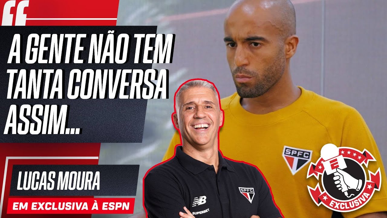 EXCLUSIVO! LUCAS MOURA ABRE O JOGO SOBRE RELAÇÃO COM CRESPO E SE APOSENTAR NO SÃO PAULO | ESPN