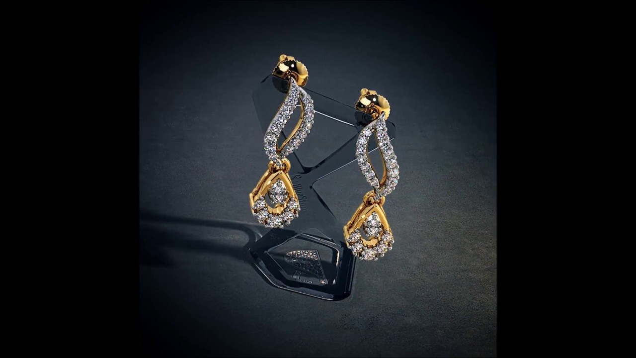 Latest Gold and Diamond Earrings