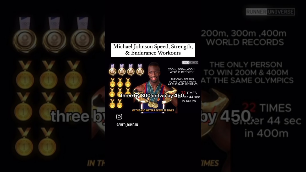 Michael Johnson’s secret? Master the basics, execute them flawlessly. 🏃‍♂️💨”