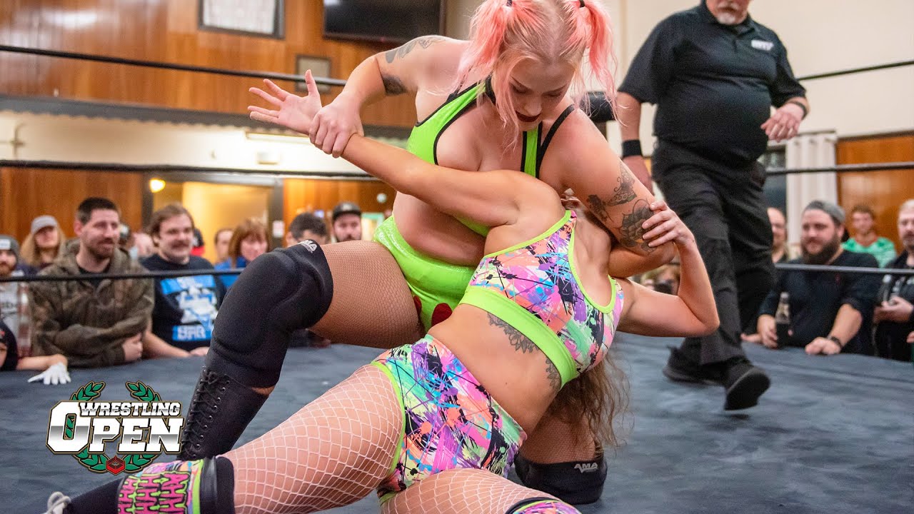 [Бесплатный матч] Элли Кэтч против Литтл Мин Кэтлин | Женская борьба (Beyond, Open, LMK, Kat, IWTV)