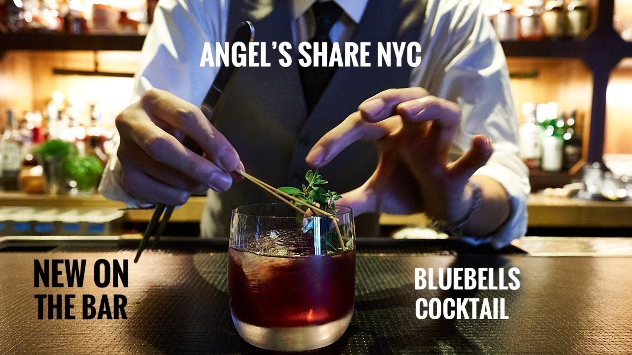 New On The Bar - Bluebells - Angel's Share NYC