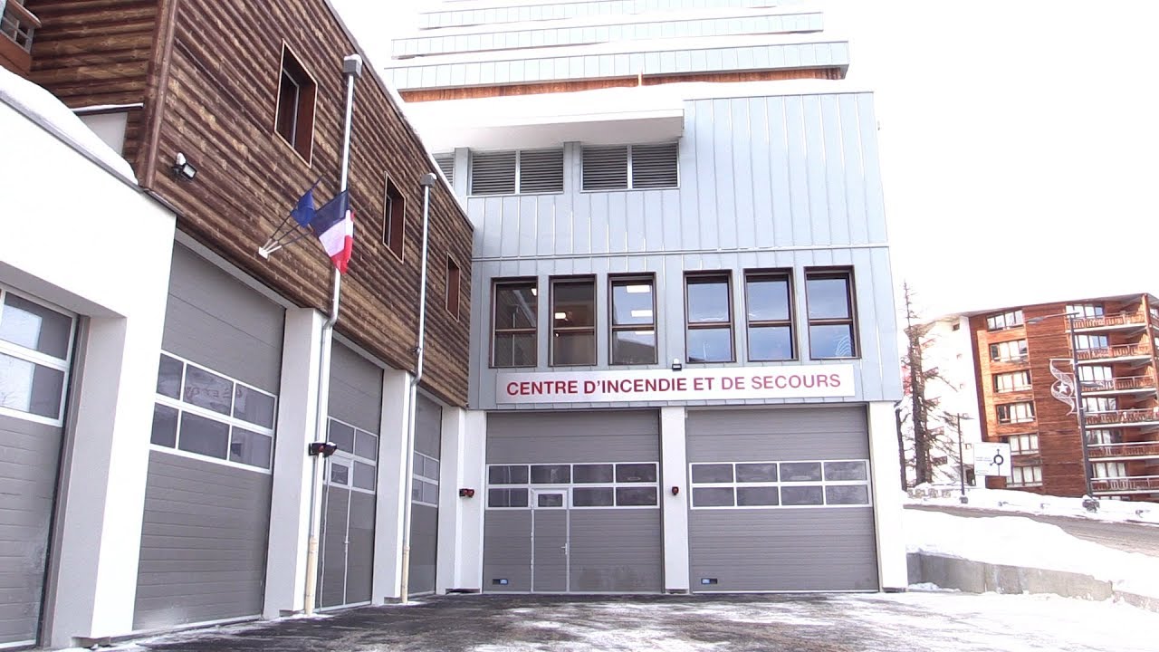 La Plagne : un nouveau centre de secours et d'incendie