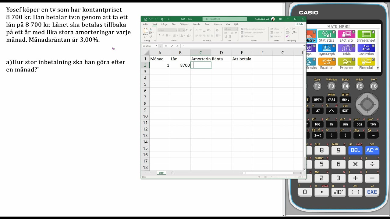 Matematik 5000+ 1c Uppgift 5323 a för reviderad ämnesplan 2021