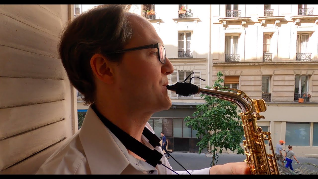 Tango-Etude N.4, Astor Piazzolla, Carl-Emmanuel Fisbach, live Containment Window Concert
