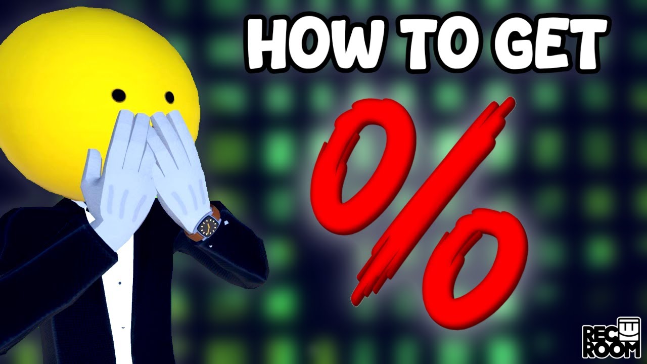 How To Get The PERCENT PERSPECTIVE Badge | Rec Room